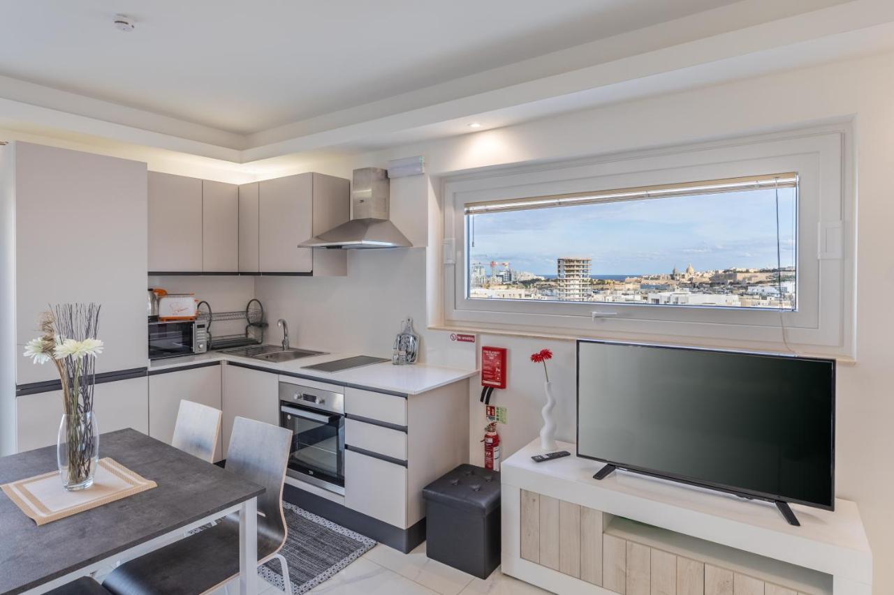 Terrace View-Stylish Two Bedrooms Fully Ac-Wifi Penthouse Msida Exterior foto